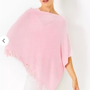 Lilly Pulitzer Pink “Gato” Poncho